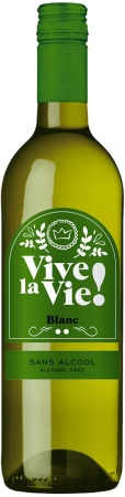 Напиток безалкогольный негазированный Вива ля Ви! Блан (Vive la Vie! Blanc) белый 0,5% 0,75л